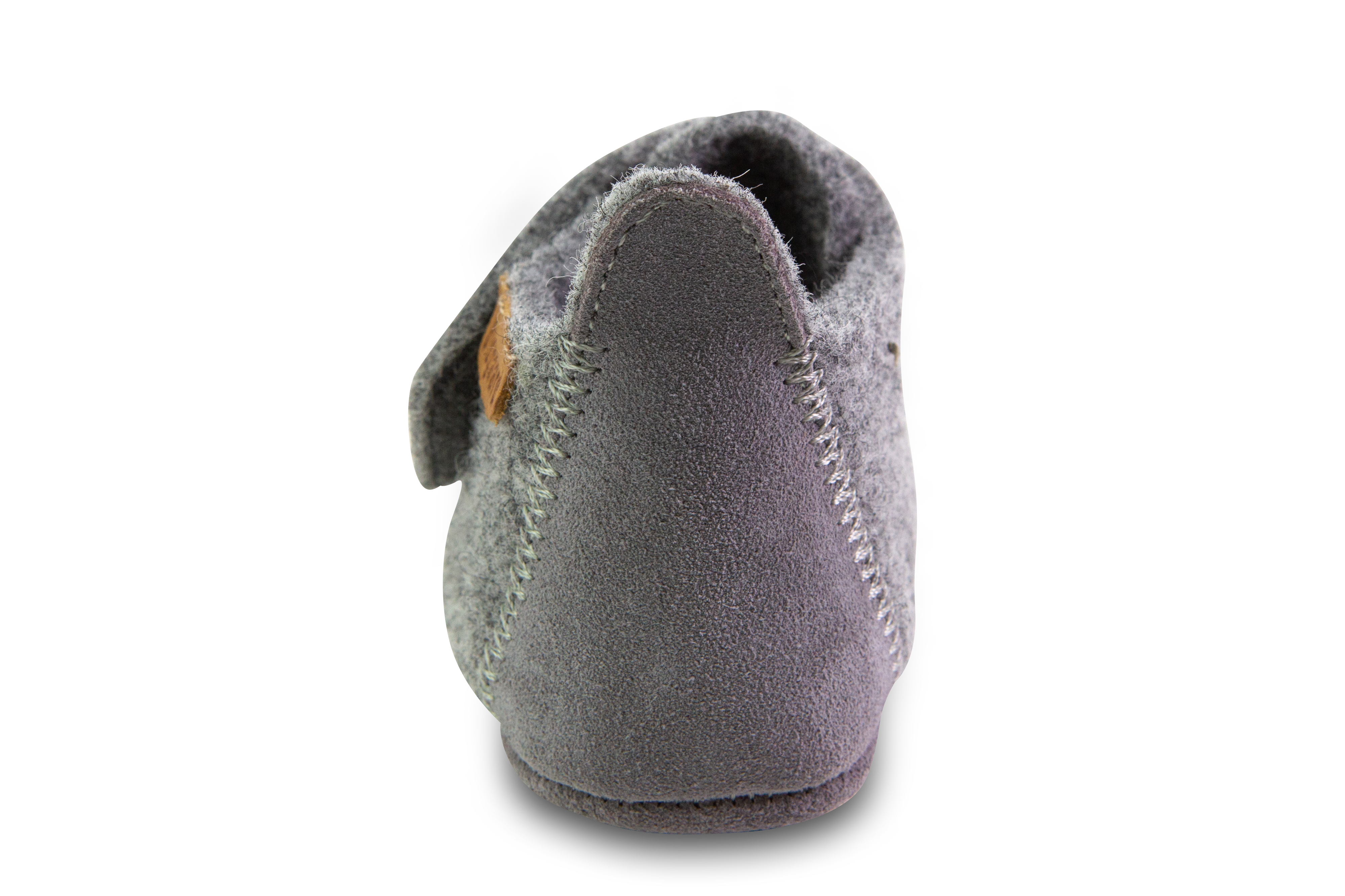 Wollfilz-Hausschuhe Baby wool, grey
