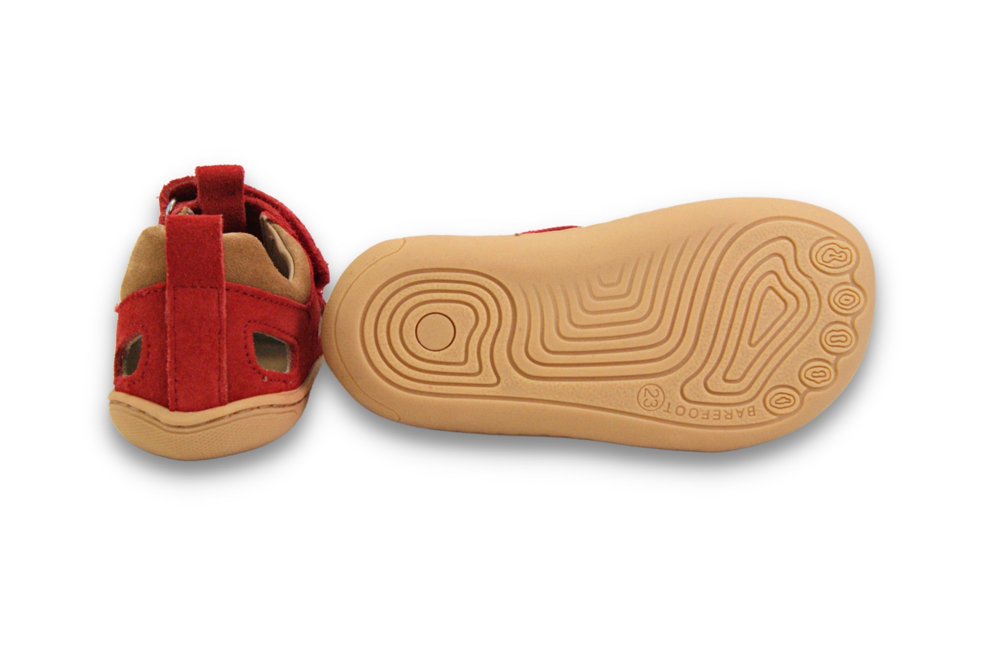 bLifestyle Barfußschuh-Sandalen in rot